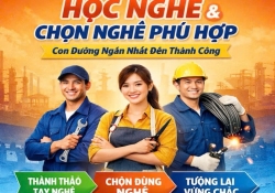 HỌC NGHỀ & LỰA CHỌN NGHỀ PHÙ HỢP – CON ĐƯỜNG NGẮN NHẤT ĐẾN THÀNH CÔNG