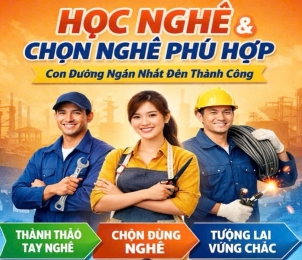 HỌC NGHỀ & LỰA CHỌN NGHỀ PHÙ HỢP – CON ĐƯỜNG NGẮN NHẤT ĐẾN THÀNH CÔNG