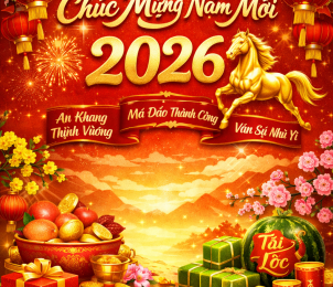 THƯ CHÚC TẾT & TRI ÂN – XUÂN BÍNH NGỌ 2026