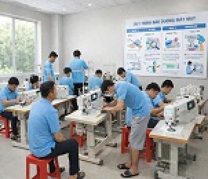LỚP SỬA CHỮA BẢO TRÌ MÁY MAY CÔNG NGHIỆP.