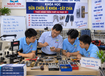 Dạy sửa khóa cắt chìa chuyên nghiệp 